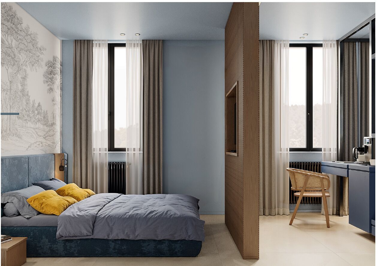 Habitación doble Deluxe, balcón | Wifi gratis 