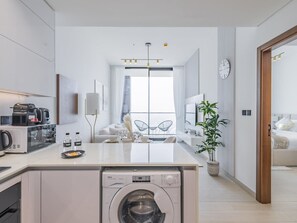 Interior - Brand New, Luxury Furnished, 1BR Apartment in JVC (Dubai)