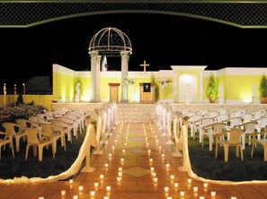 Outdoor banquet area - Sun Park Yoshii (Sasebo)