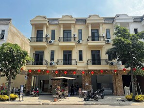 Fachada del alojamiento