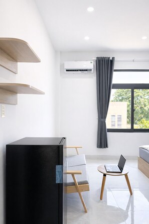 Individually decorated, individually furnished, desk, laptop workspace - The One Apartments (Tan Uyen)