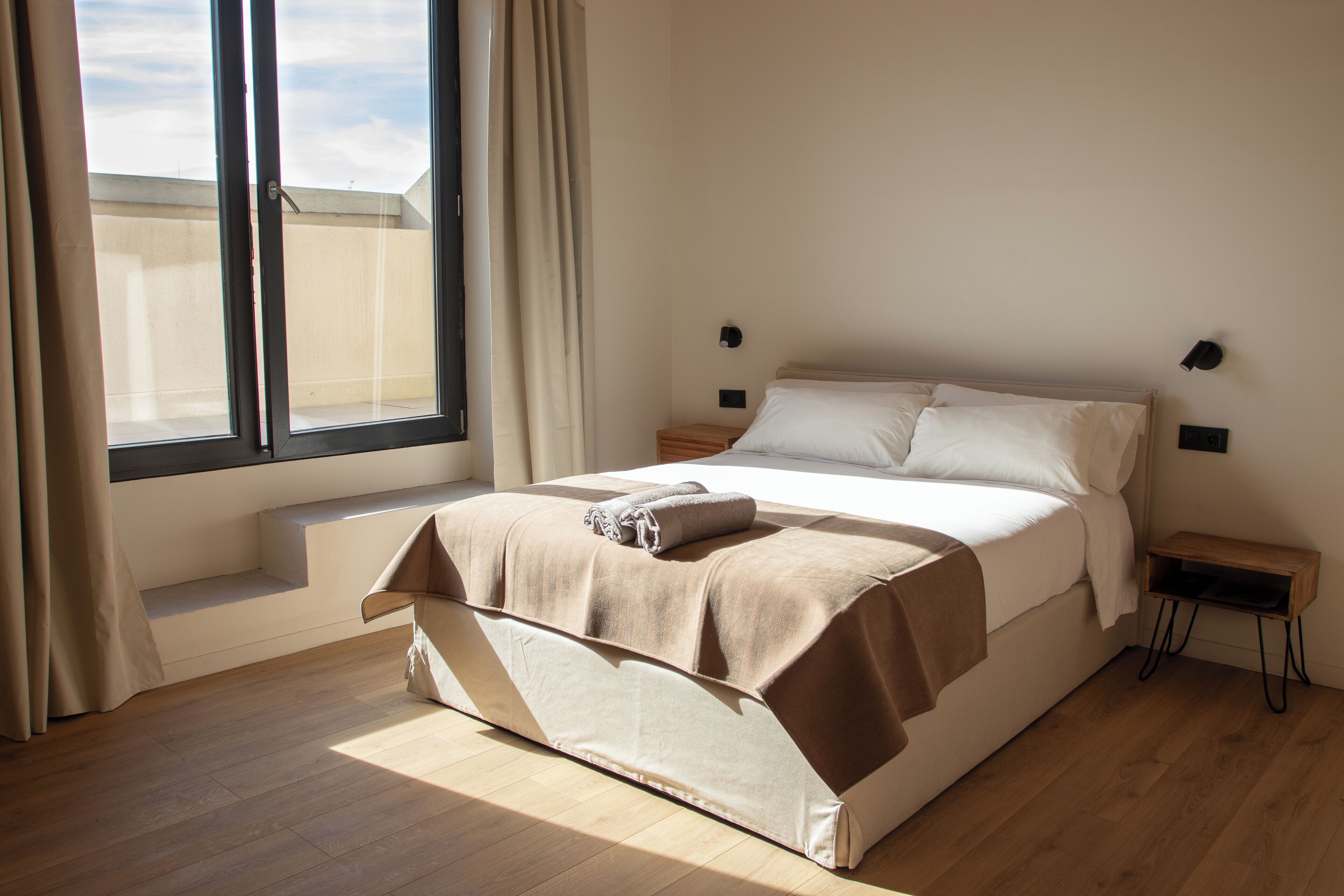 Superior Apartment, Terrace, City View | Down comforters, laptop workspace, free WiFi