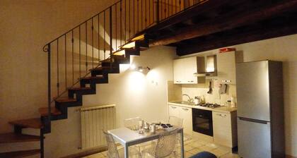 Delightful apartment in the heart of Viterbo's historic center.