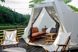 Terrace/patio - Petit Hotel Grass House (Hakuba)
