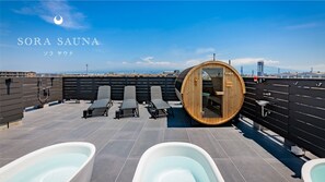 Terrace/patio - Hotel & Sauna Fujinos (Fuji)
