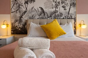 1 Schlafzimmer, Bügeleisen/Bügelbrett, Reisekinderbett, kostenloses WLAN