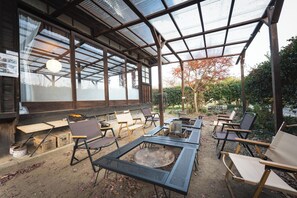 Terrace/patio - Teihaku Chichibu Nagatoro Folk House Rental (Nagatoro)