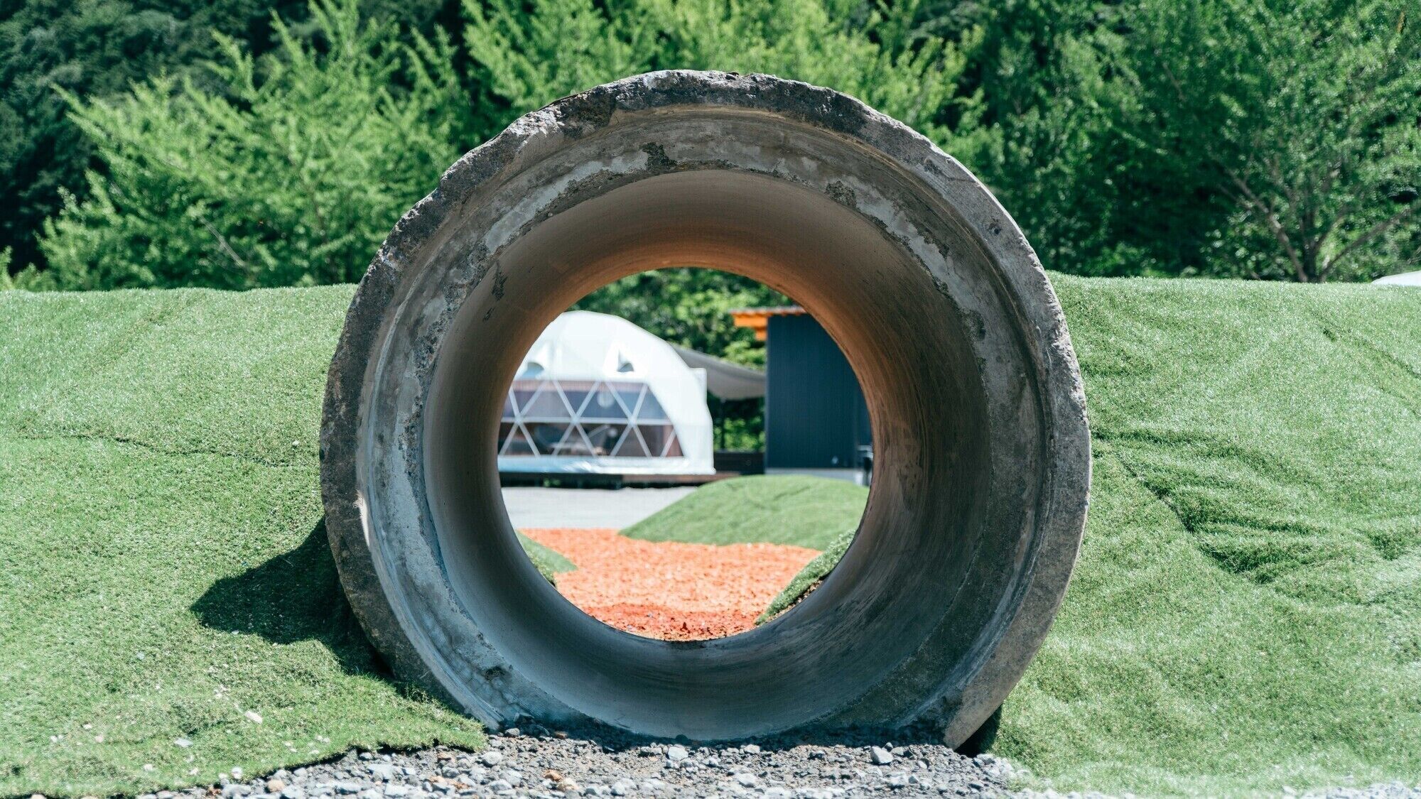 المنطقة المحيطة بالمنشأة