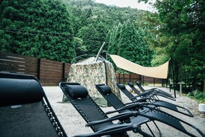 Terrace/patio - Tanba Hoshizora Glamping Shigura Resort (Tamba)