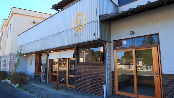Exterior detail - Okuyamato Beer Tap to Bed (Uda)