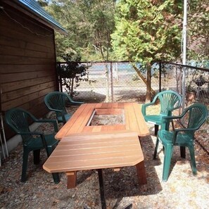 Outdoor dining - Cottage Wan's (Nasu)