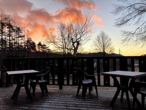 Outdoor dining - Kids Pension Maple (Hokuto)