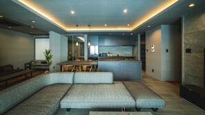 Living area - Zero Base Villa by Toma Rutto (Tadotsu)