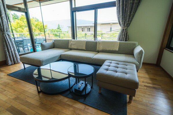 Living area - Villa Tombo Hakone (Hakone)