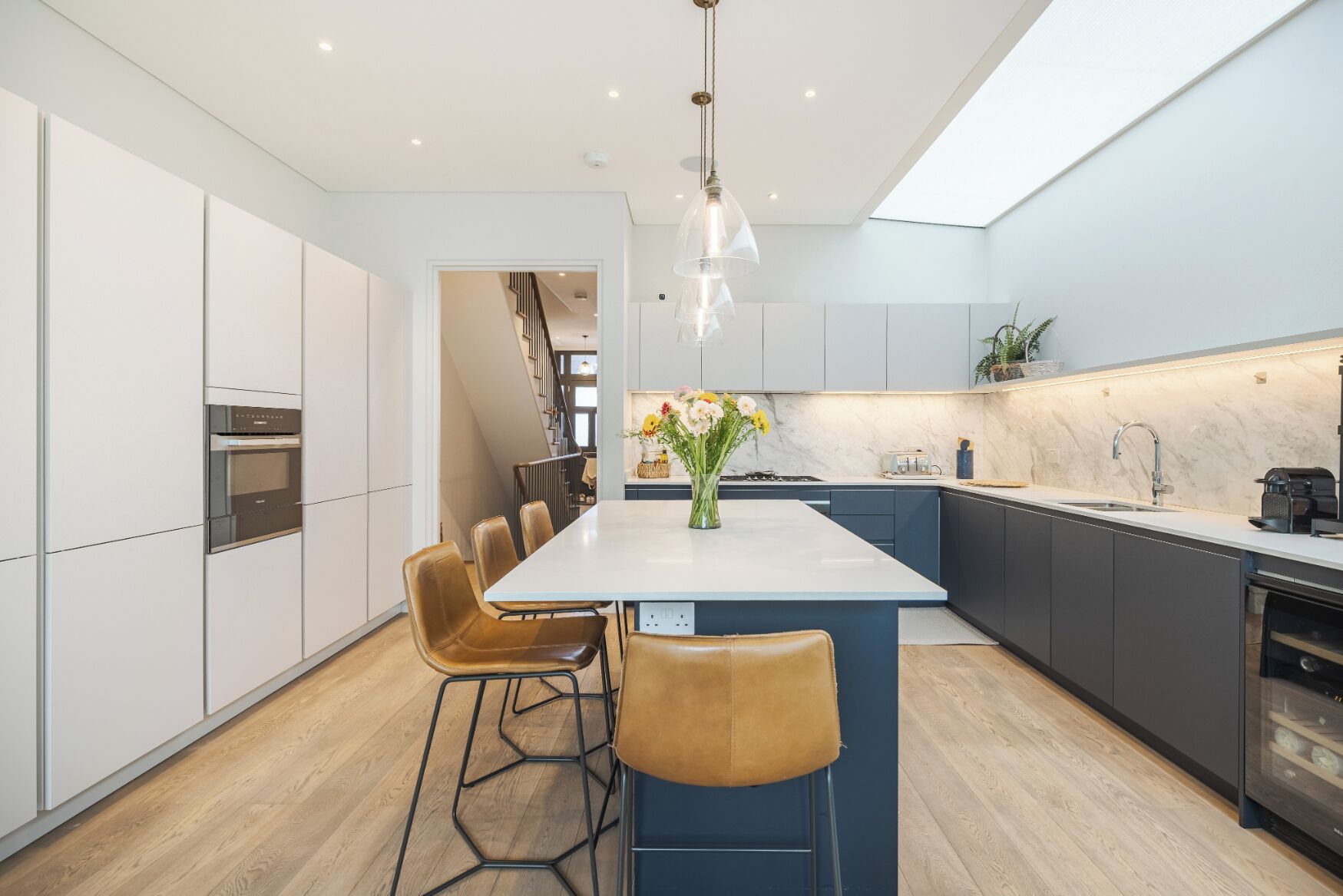 Fridge, microwave, dishwasher, toaster