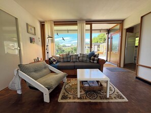 TV, fireplace, books, stereo - Detached vacation home next to the Grevelingenmeer (Scharendijke)