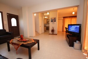 Villa, 2 Bedrooms, Private Pool, Mountain View | Living area - Luxury Villa Rental, Two Bedroom Villa With Private Pool and Garden, (Pissouri)