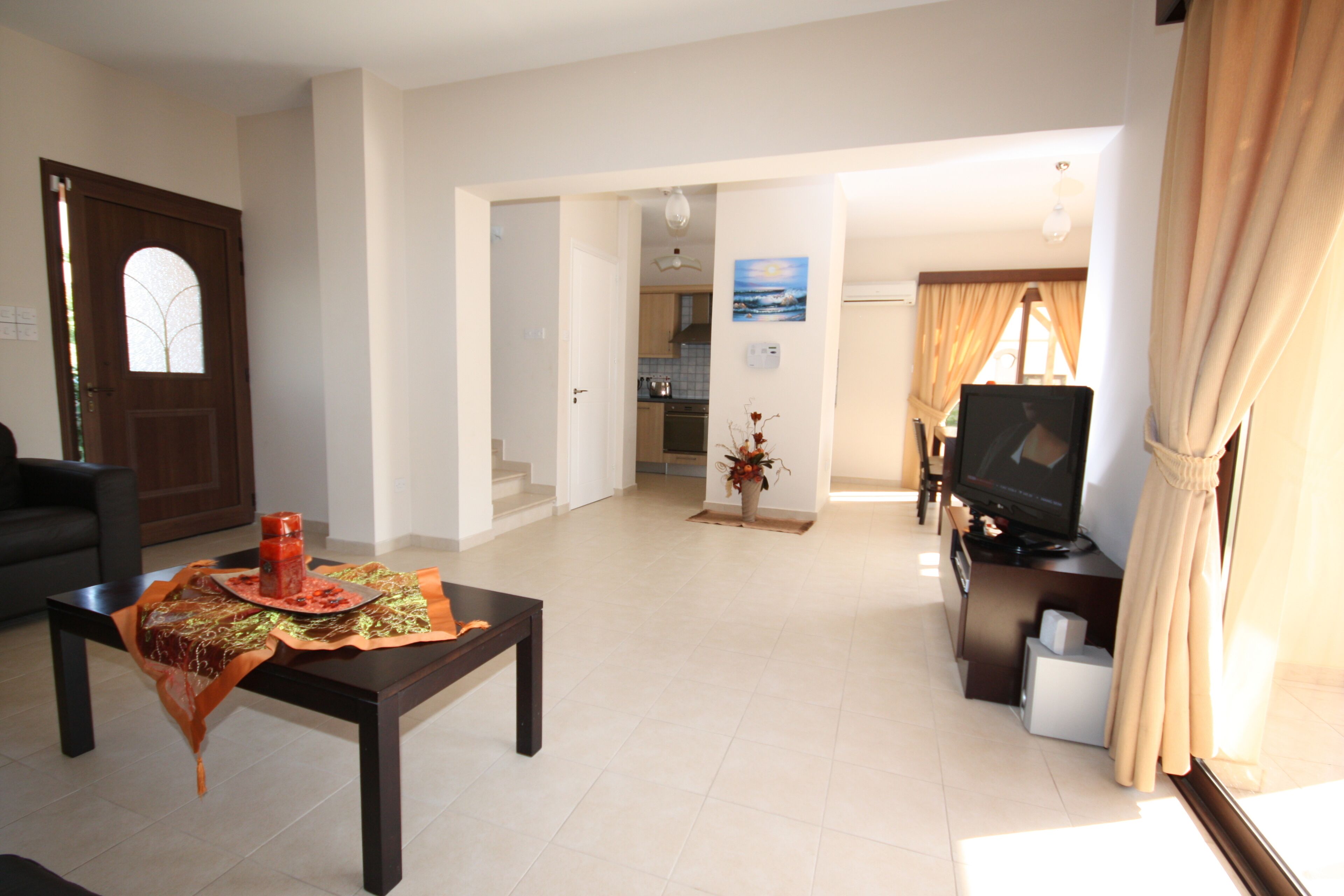 Villa, 2 Bedrooms, Private Pool, Mountain View | Living area