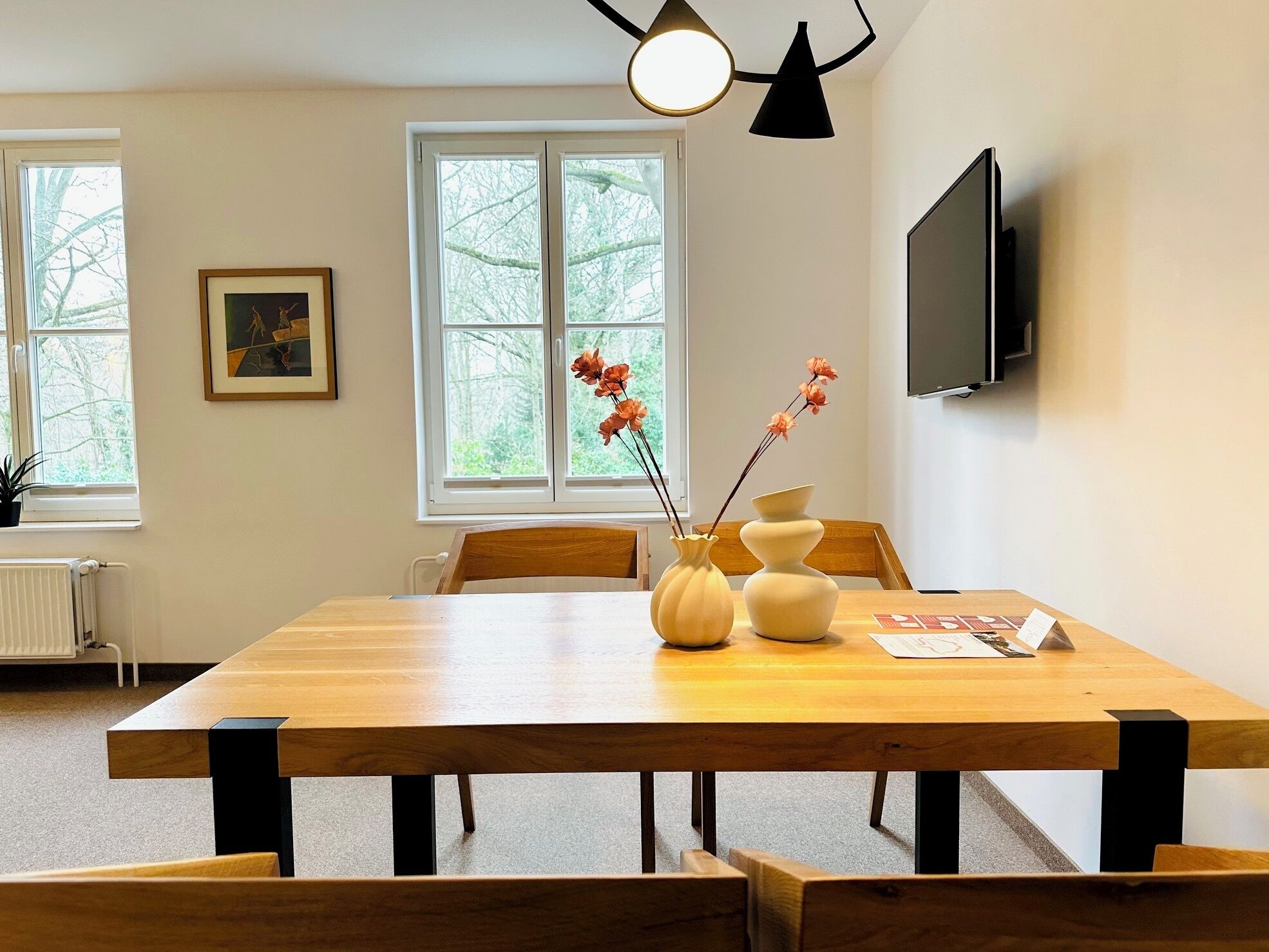 Bloc d'apartaments Comfort, cuina, vistes al pati | Servei de restauració