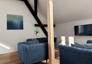 Smart TV - Vacation apartment Nordlicht Gut Osterhausen Butjadingen - For the whole family (Butjadingen)