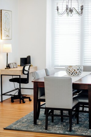 Dining - Family-Friendly 2BR | Pet-Friendly + Fast WiFi (Montgomery)