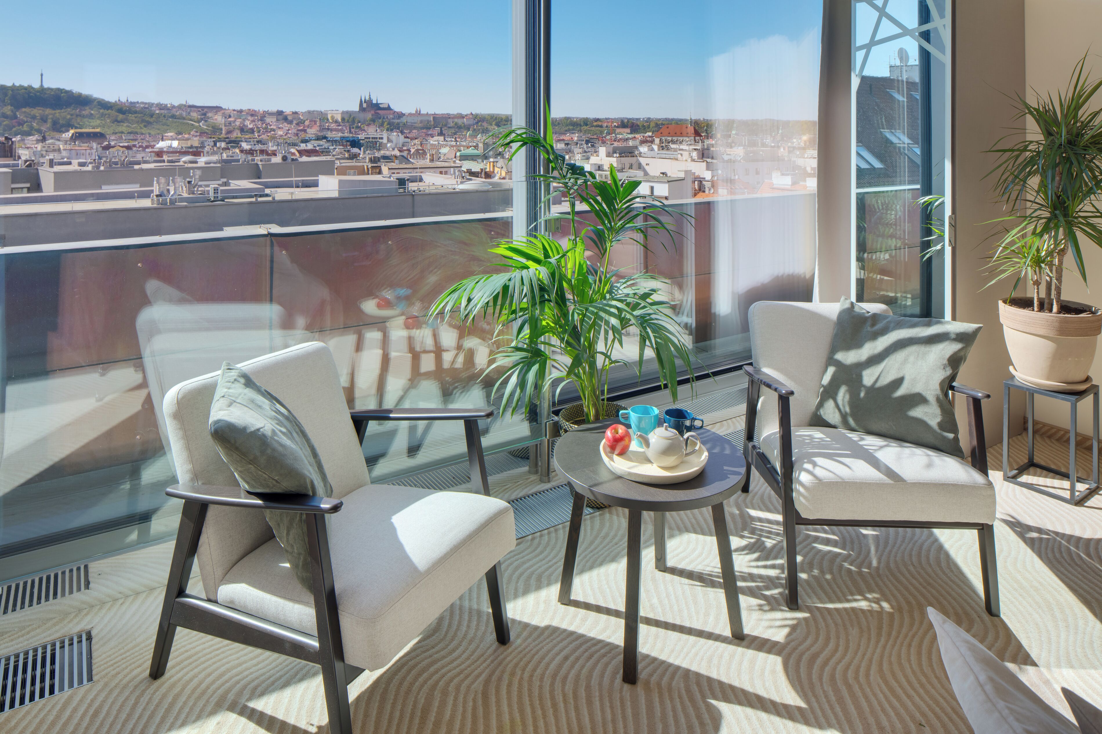 Appartement Supérieur, vue ville | Vue de la chambre