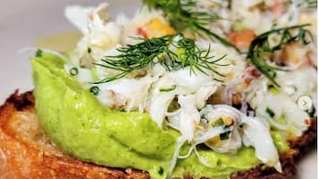 Daily cooked-to-order breakfast for a fee