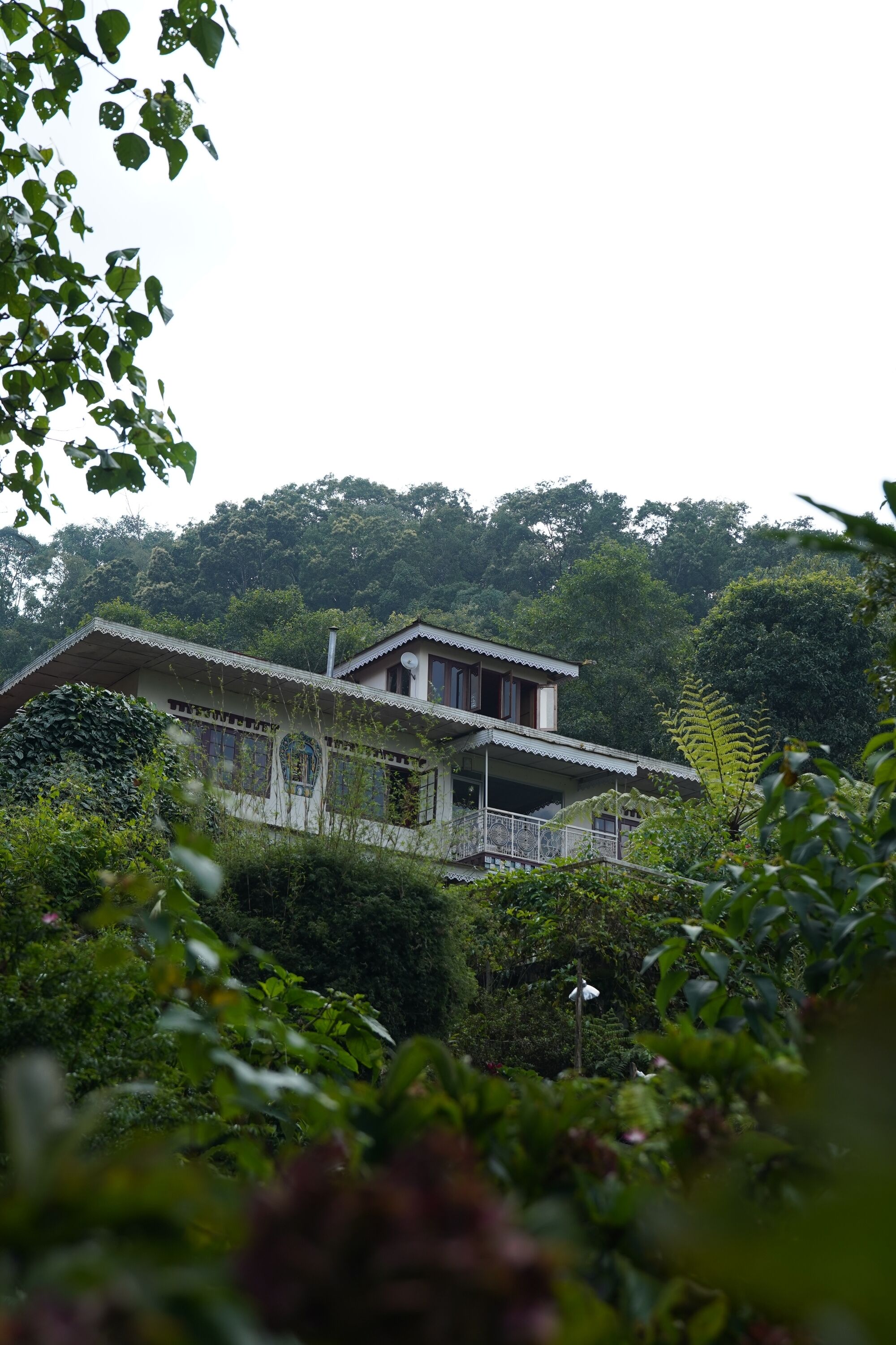 ด้านหน้าที่พัก