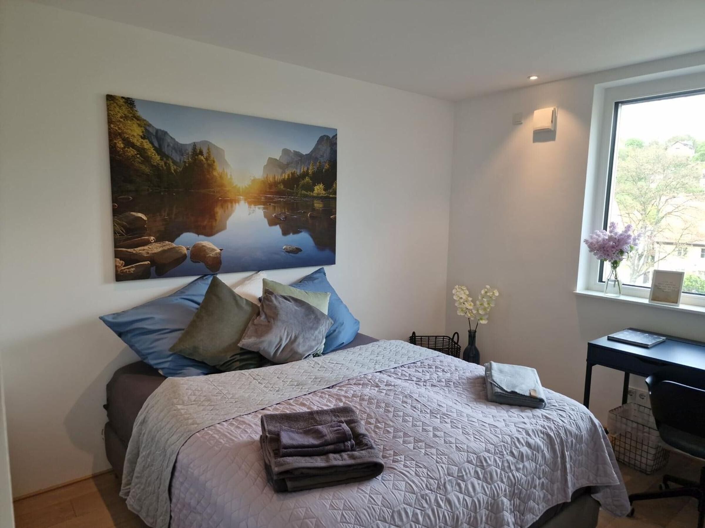 Iron/ironing board, WiFi, bed sheets