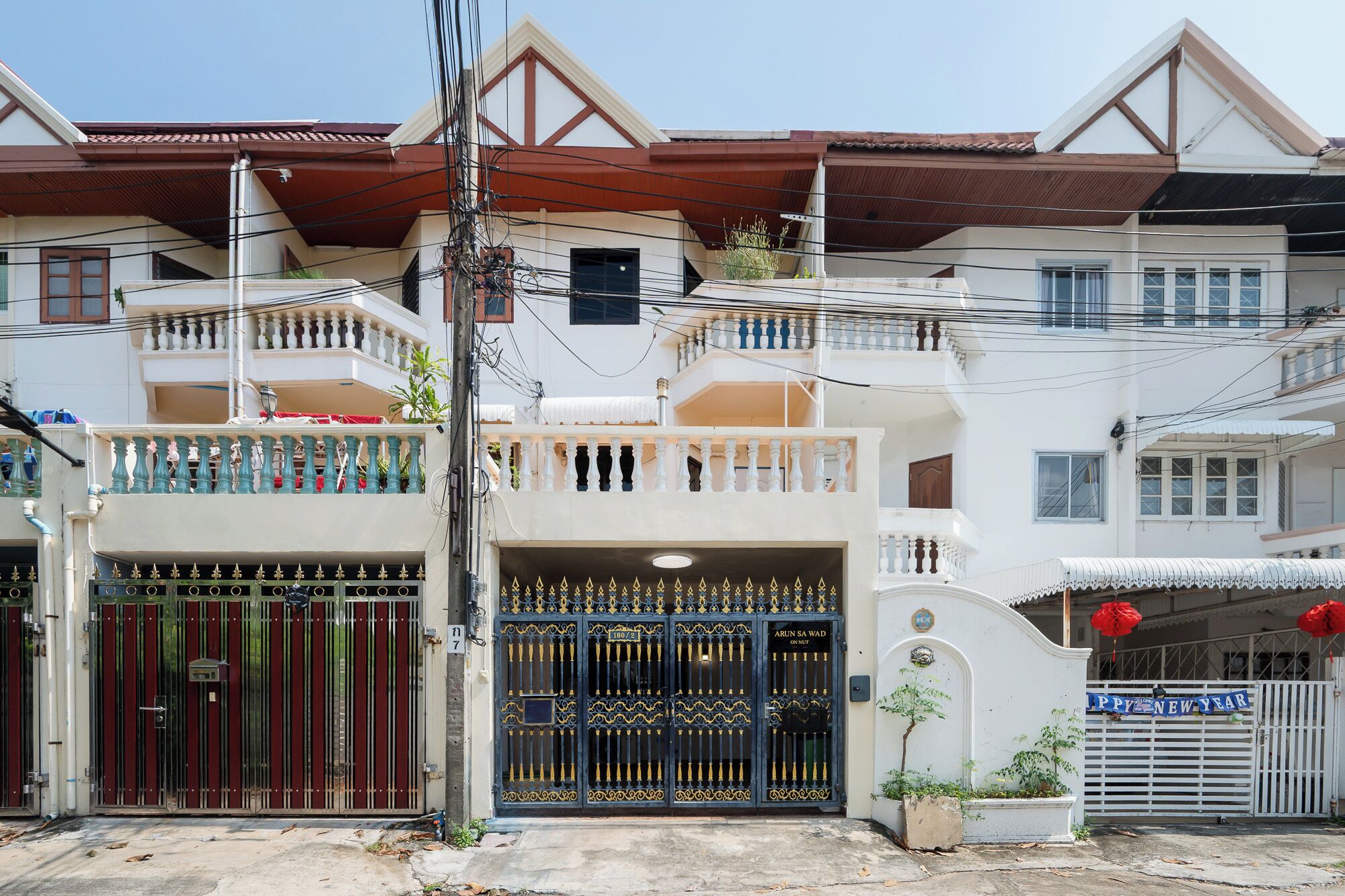 Fassade der Unterkunft