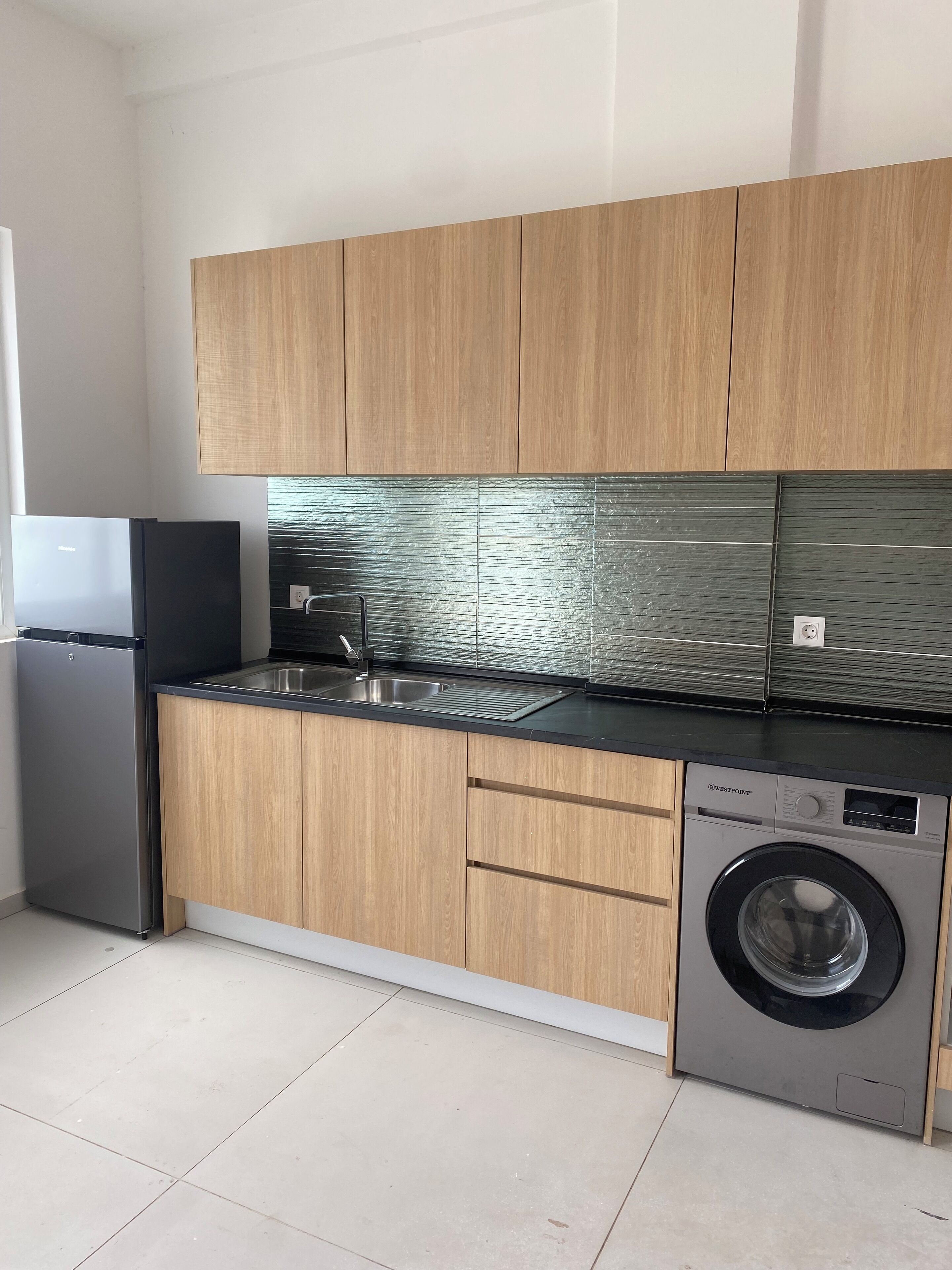 Apartamento, accesible en silla de ruedas | Cocina privada | Frigorífico grande y microondas