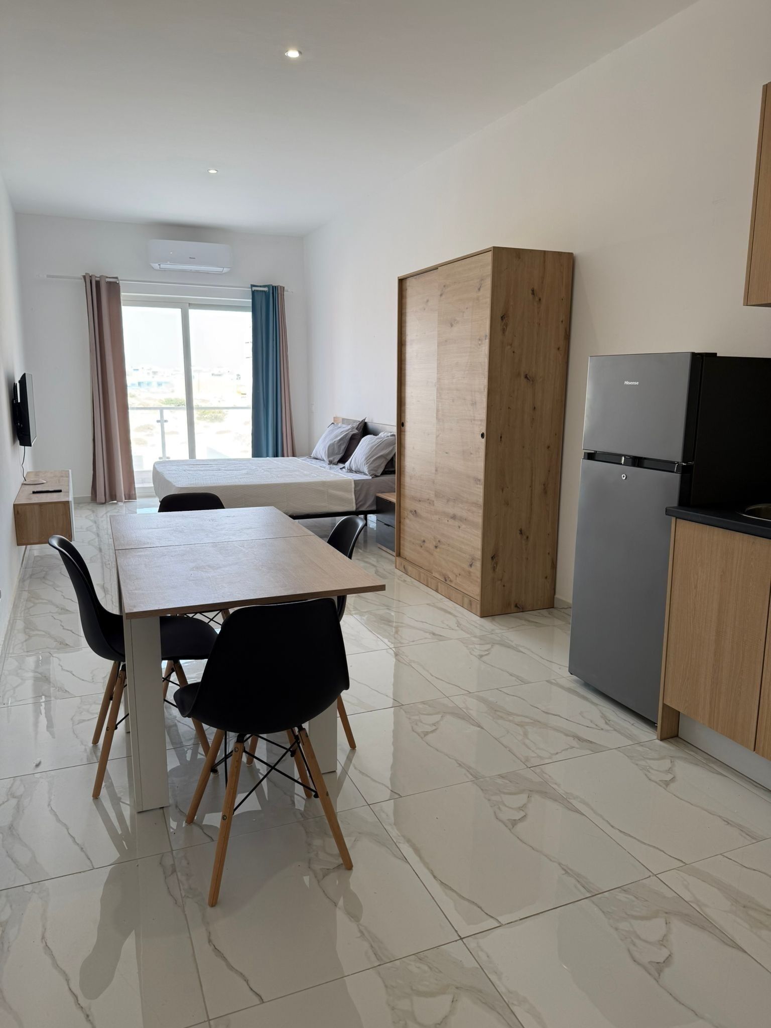 Appartement, 1 kingsize bed, balkon | Gratis wifi