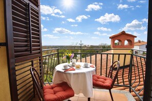 Apartment, 1 Bedroom, Balcony, Garden View | Balcony - Cozy Apartment With Shared Pool (Umag)