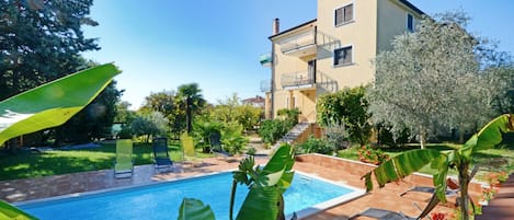 Apartment, 1 Bedroom, Balcony, Garden View | Pool | Outdoor pool