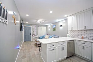 Interior - Beautiful totally remodel condo with a pool and steps to the beach. (Ocean City)