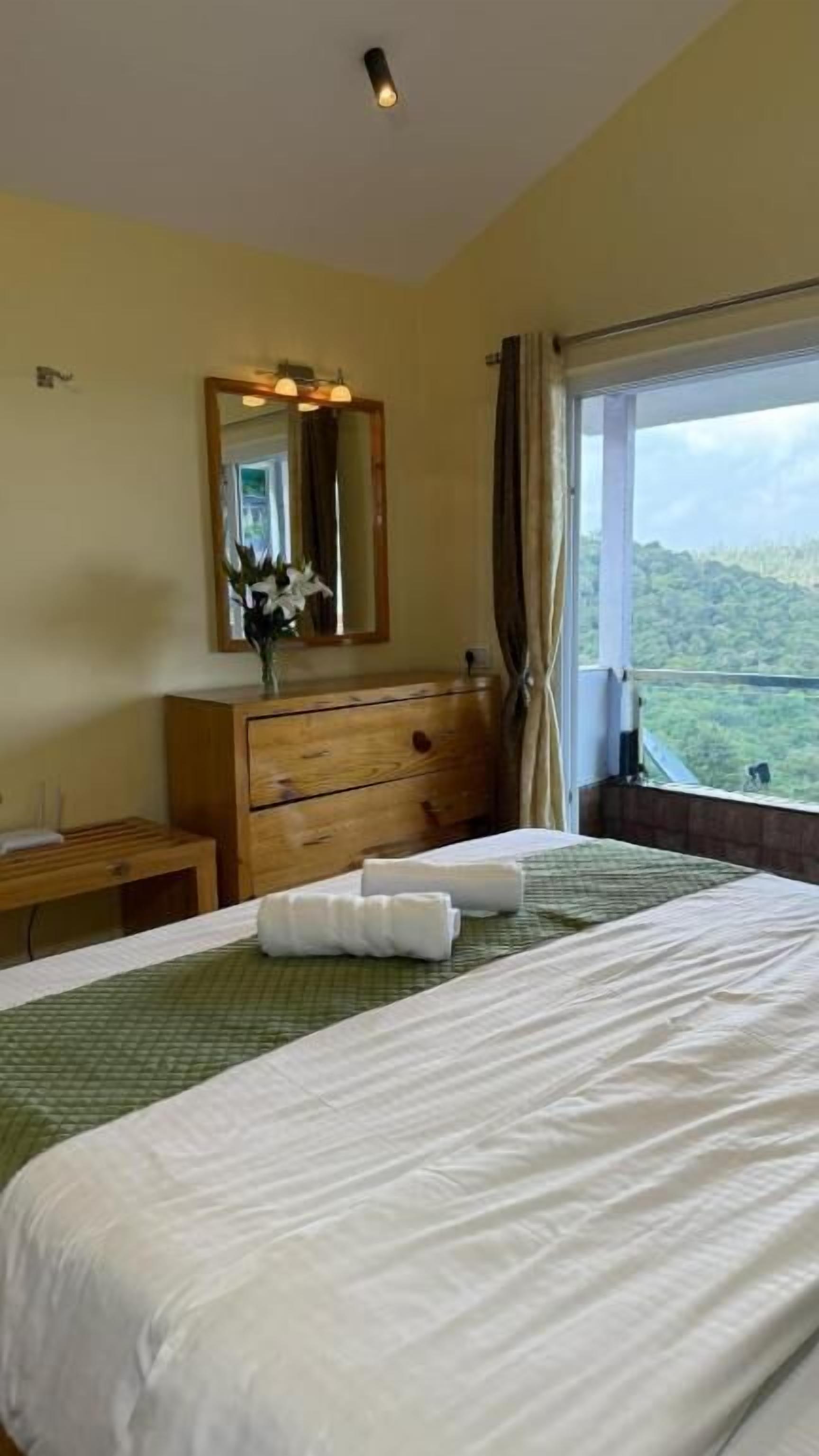 Familien-Doppelzimmer, Balkon, Gartenblick