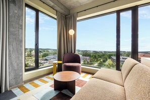 Junior suite, niet-roken (Upgrade) | Woonruimte