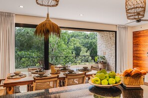Dining - Jungle Penthouse w Sunset Rooftop | Private Pool (Tulum)