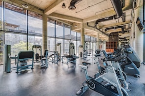 Fitnessbereich