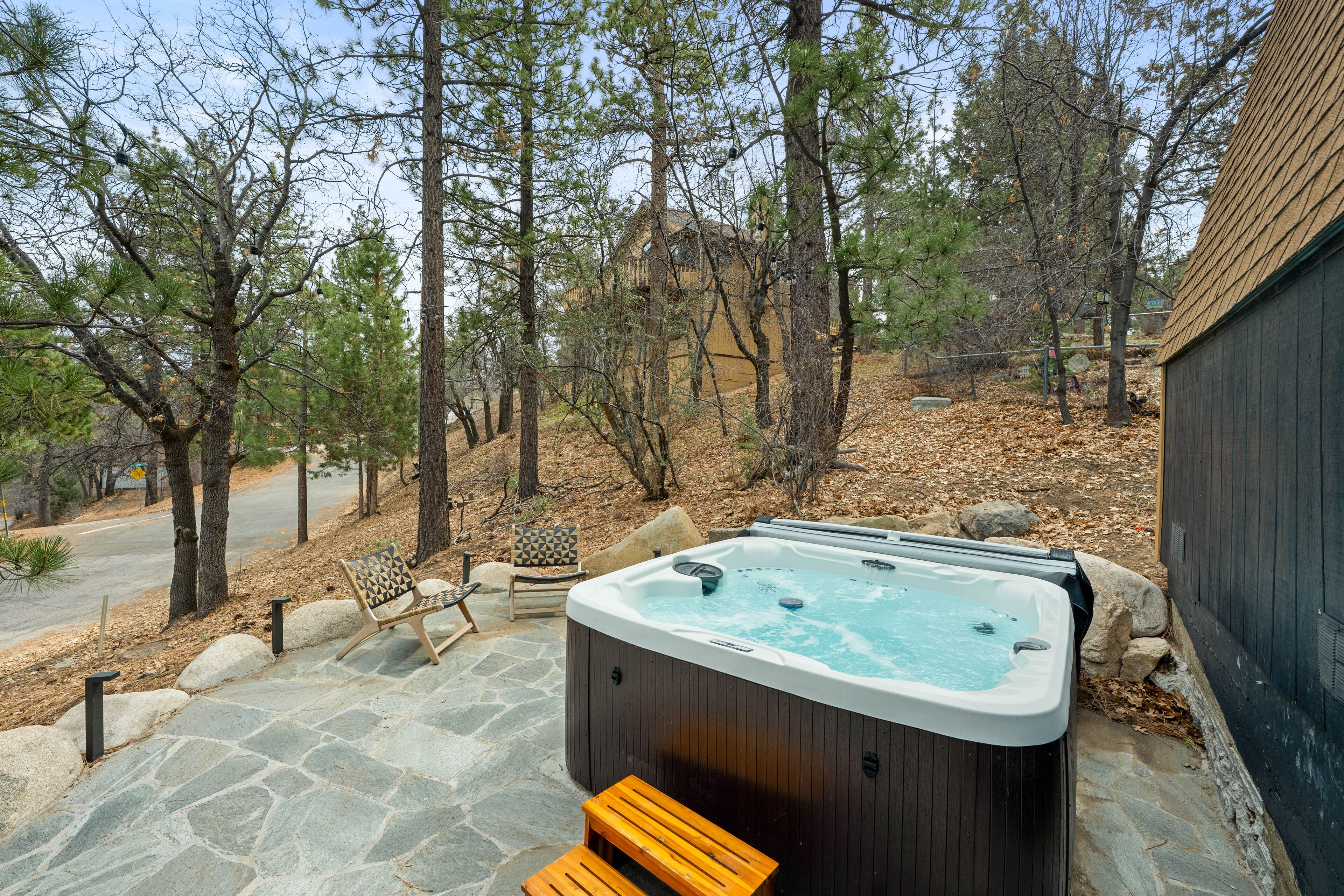 مغطس سبا خارجي