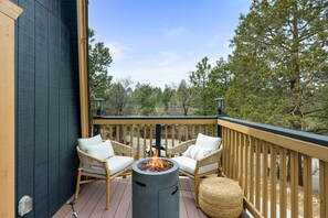 Signature Cabin, 3 Bedrooms, Hot Tub, Mountain View | Balcony - Basecamp Modern A Frame Retreat (Big Bear City)