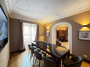 Apartment (6 Bedrooms) | Dining room - Mellini Apartment (Rome)