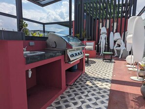 Terrace/patio - Luxury 2BR apartment with Stunning Views (San José, Nunciatura)