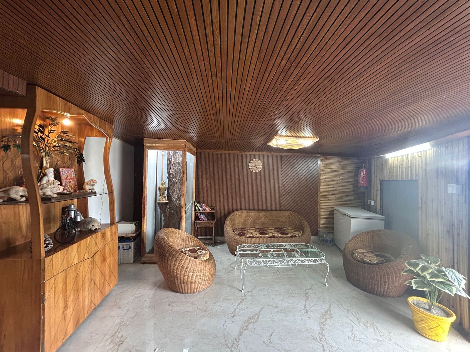 Luxury Double Room, Patio, Mountain View | Living area