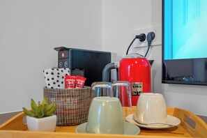 Chambre Double Classique, vue ville | Café et/ou machine à café