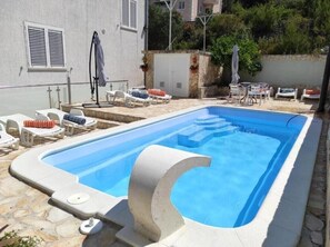 Pool - Two Bedroom Apartment with Shared Pool (Arbanija)