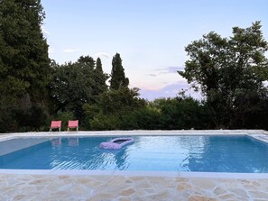 Pool - Sea panoramic view apartment 2nd floor of a villa 15 min walk to the beach (Corfou)