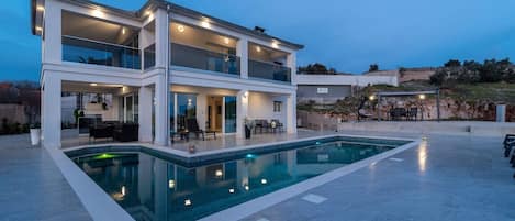 Piscine chauffée