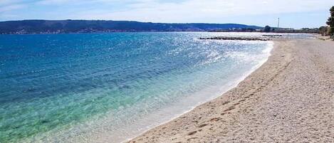 Accommodatie ligt op het strand