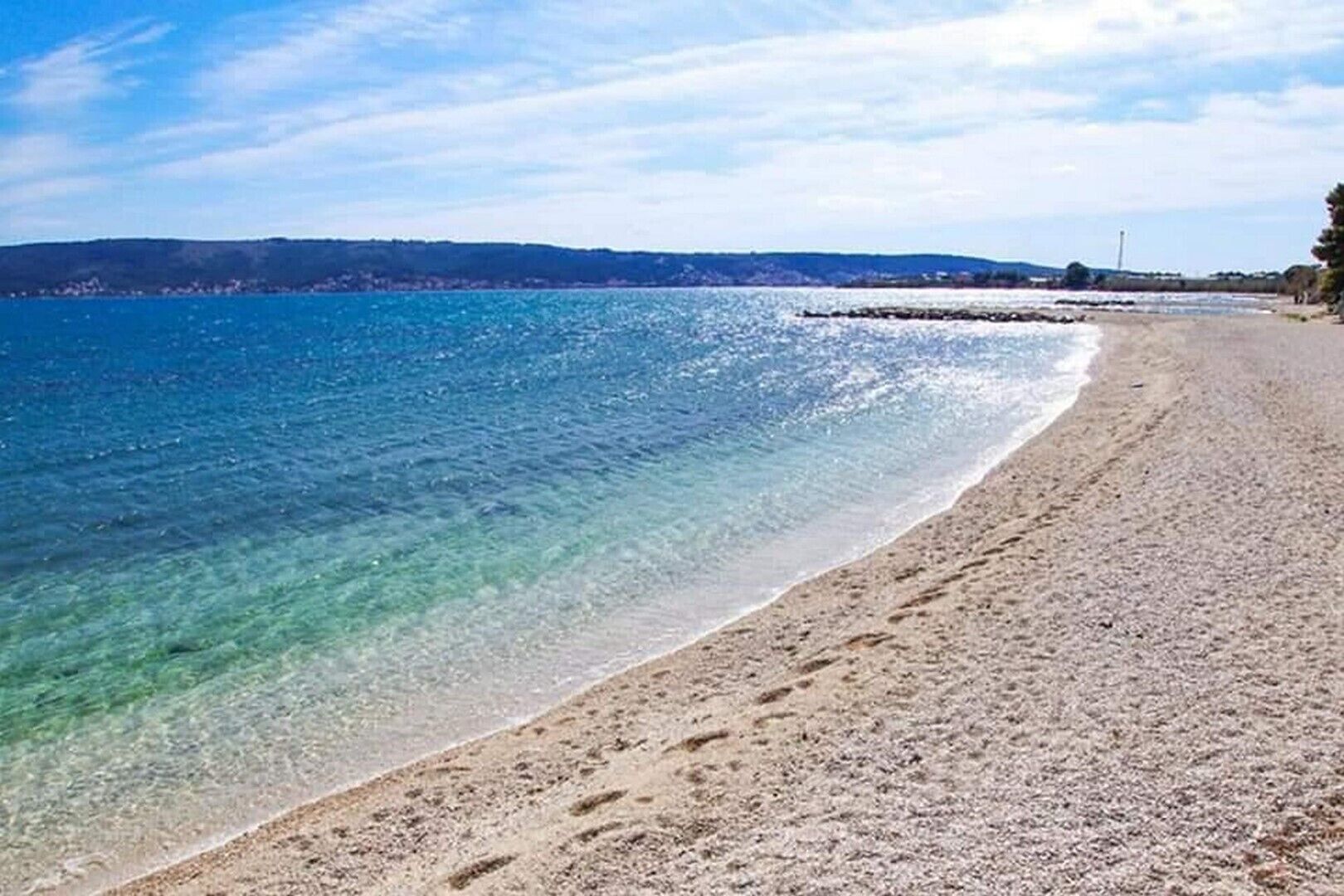 Accommodatie ligt op het strand